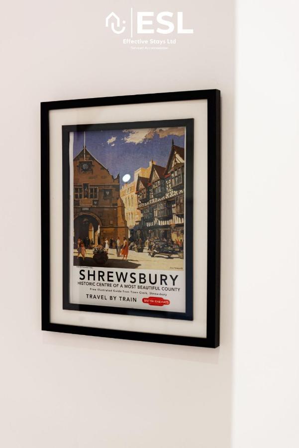 2 Bedroom Terrace Cottage, Parking, 5 Minutes Drive To Royal Shrewsbury Hospital Extérieur photo